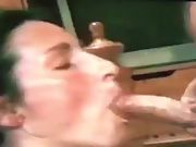 Slut wife luvs sucking and licking hard cock
