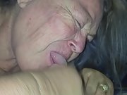My 58 year older wife in point of you blowjob